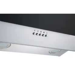 Schraeghaube CH2060SBM GLAS SCHWARZ