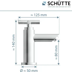 Schütte Kaltwasserventil „Matao“ chrom 1/2"