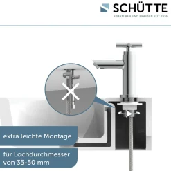 Schütte Kaltwasserventil „Matao“ chrom 1/2
