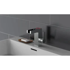 Schütte LED-Waschtischarmatur „Orinoco“ chrom