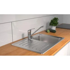 Schütte Spültischarmatur „Ultra“ chrom schwenkbar