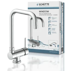 Schütte Spültischarmatur „Window“ chrom schwenkbar
