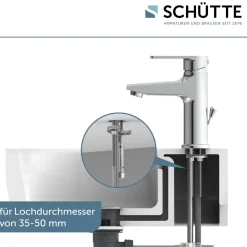 Schütte Waschtischarmatur „Derby“ chrom