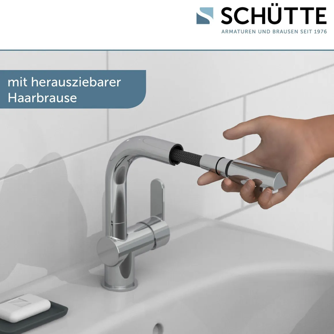 Schütte Waschtischarmatur „London“ chrom