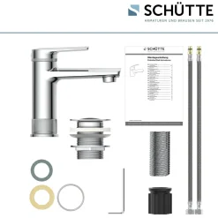 Schütte WT-Armatur Liverpool,chrom,Eco-Klick-