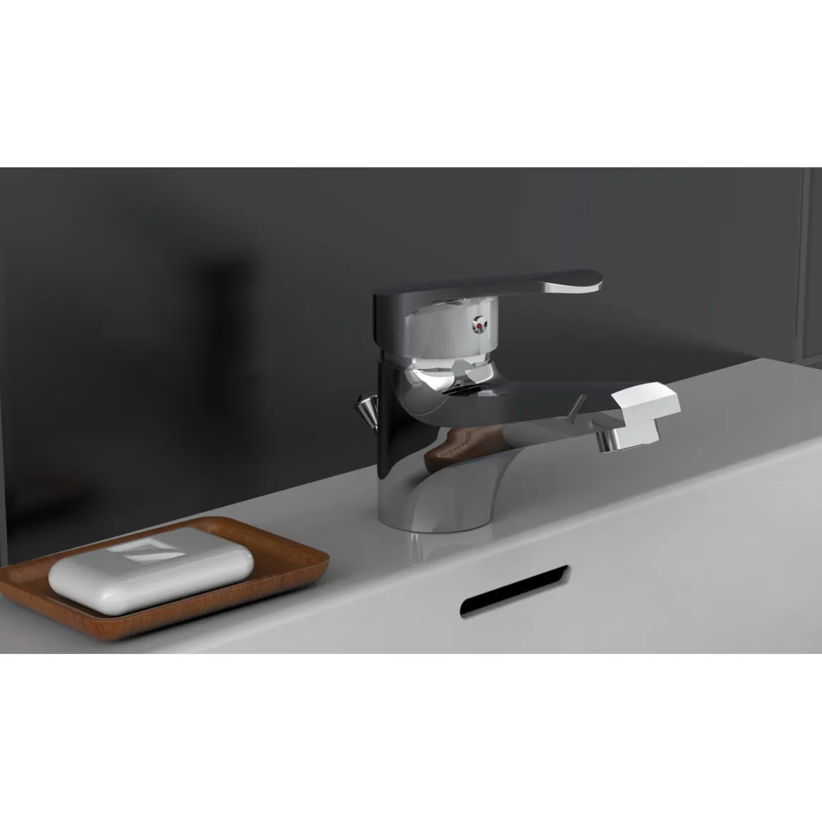 Schütte WT-Armatur Tessa,chrom,Kartusche mit