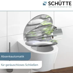 Schütte Duroplast WC-Sitz STONE mit Absenkautomatik und Schnellverschluss