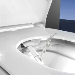 Schütte Dusch-WC-Set Cesari spülrandloser Bidet Toilettensitz