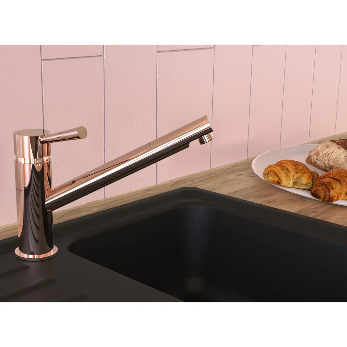 Schütte Schwenkbare Küchenarmatur Cornwall kupfer