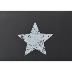 Schuhbank mit Sitzkissen Stern ca 78 x 48 x 30 cm