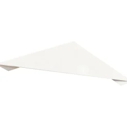 Schulte Duschablage zum Kleben über Eck Mattweiß