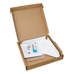 Schulte Duschablage zum Kleben über Eck Mattweiß