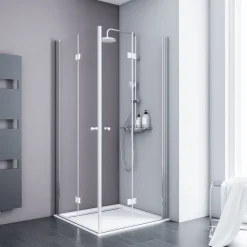 Schulte Drehfalttür Alexa Style 2.0 Eckeinstieg