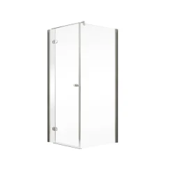 Schulte Drehtür MasterClass inkl Seitenwand Montage auf Fliesen links