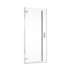 Schulte Drehtür pendelbar in Nische Toura 80 x 200 cm chrom Anschlag links