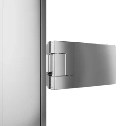 Schulte Drehtür pendelbar in Nische Toura 80 x 200 cm chrom Anschlag links