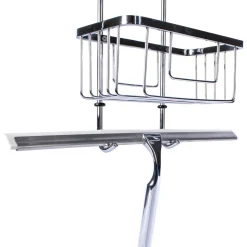 Schulte Duschablage zum Hängen mit zwei Etagen chromoptik