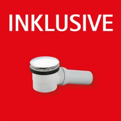 Schulte Eck-Duschwanne Mineralguss Quadrat 90 x 4 x 90 cm Steinstruktur alpinweiß