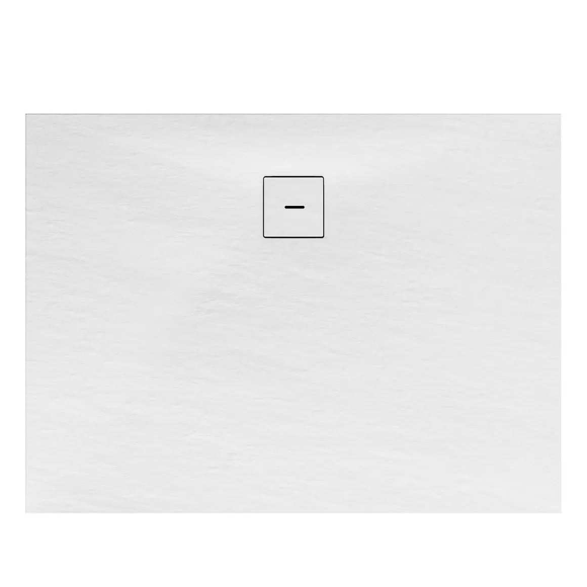 Schulte Eck-Duschwanne Rechteck Steinstruktur 100 x 4 x 90 cm alpinweiß