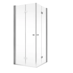 Schulte Eckeinstieg Garant 2.0 Drehfalttür 90 x 90 x 200 cm