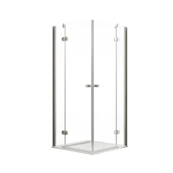 Schulte Eckeinstieg Master Class inkl Duschwanne 90 x 90 cm