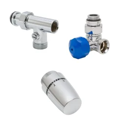 Schulte ExpressPlus Set Mischbetrieb verchromt Version links