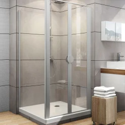 Schulte Pendeltür inkl Seitenwand Sunny 180 x 90 cm