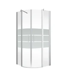 Schulte Runddusche mit Drehtür Alexa Style 2.0 90 x 192 x 90 cm ESG fixil