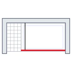 Schulte Walk In Alexa Style 2,0 190 x 100 cm chrom Liane