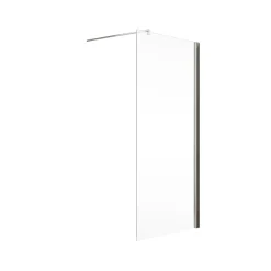 Schulte Walk In Duschwand MasterClass M6 Chromoptik ESG Fixil 70 cm fixil 500 klar hell