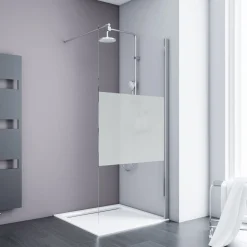 Schulte Walk In Duschwand Alexa Style 190 x 100 cm ESG 5 mm fixil