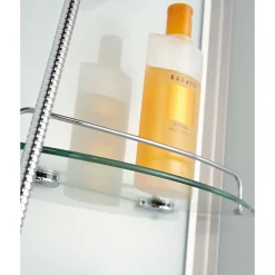 Schulte Wellnesskabine Ibiza rechts light-grün 204 x 160 x 90 cm