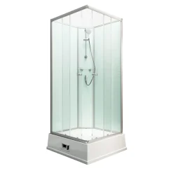 Schulte Wellnesskabine Korfu II Boiler und Pumpe light-grün