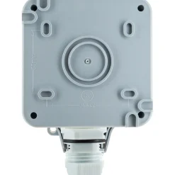 Schwaiger Außensteckdose Aufputz 1-fach IP66