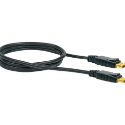 Schwaiger DisplayPort Anschlusskabel 2 m schwarz