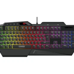 Schwaiger Gaming Tastatur mit Farbwechsel-LED