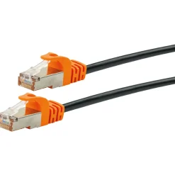 Schwaiger Netzwerkkabel CAT7 10 m orange