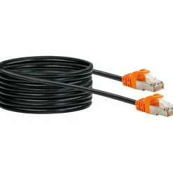 Schwaiger Netzwerkkabel CAT7 10 m orange