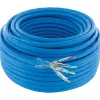 Schwaiger Netzwerkkabel CAT8.1 25 m blau