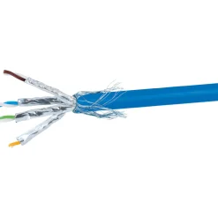 Schwaiger Netzwerkkabel CAT8.1 50 m blau
