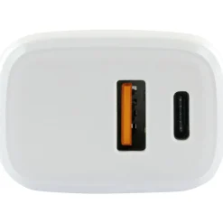 Schwaiger Schnell-Ladegerät mit USB und USBC Anschluss