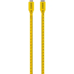 Schwaiger Sync und Ladekabel Typ A mit Maßband 1,2 m