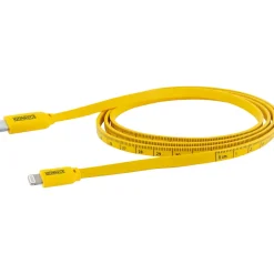 Schwaiger Sync und Ladekabel Typ A mit Maßband 1,2 m