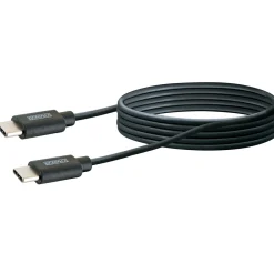 Schwaiger Sync und Ladekabel Typ C 2 m schwarz