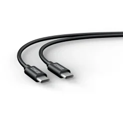 Schwaiger Sync und Ladekabel Typ C 2 m schwarz