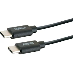 Schwaiger Sync und Ladekabel Typ C 0,5 m schwarz
