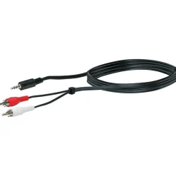 Schwaiger A-Audio-Y-Adapterkabel Stereo 1,5m