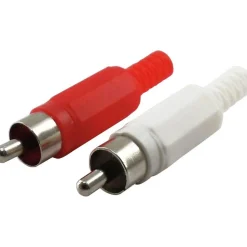 Schwaiger A-Cinch Stecker 2 Stück