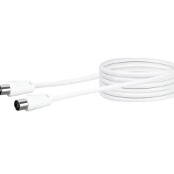 Schwaiger Antennen Anschlusskabel weiß 5 m