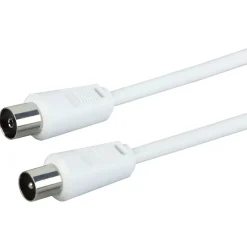 Schwaiger Antennen Anschlusskabel weiß 5 m